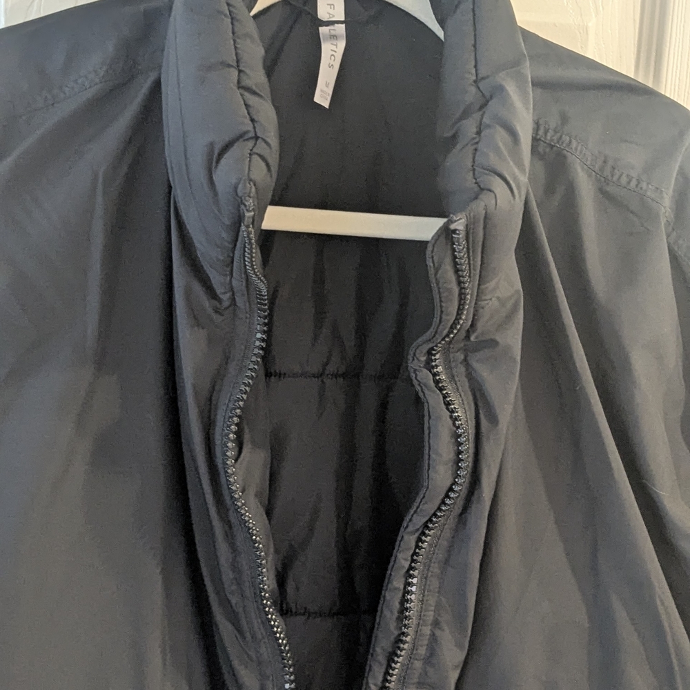 Fabletics Black Puffer Jacket - image 2